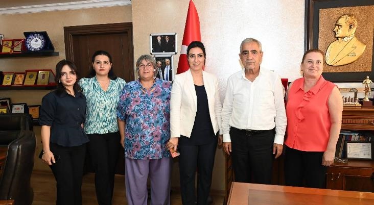 Mesob Başkanı Sarı, Mersin Hem Müdürü Fatma Has İle Görüştü