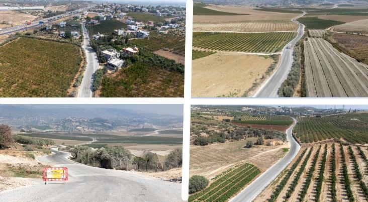 Mersin Tarsus'ta 15 Kilometrelik 5 Köyün Grup Yol Ağı Sathi Asfaltı Tamamlandı