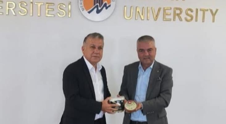 Silifke TSO Başkanı Kaynar, MEÜ Rektörü Yaşar İle Görüştü