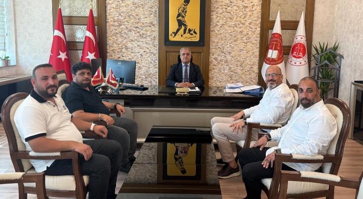 Tarsus Gazeteciler Cemiyeti’nden Başsavcı Çelikkol’a Ziyaret