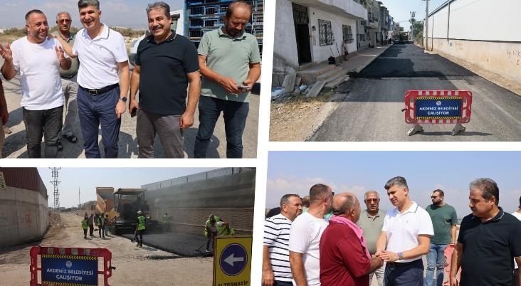 Yeşilçimen Mahallesinin Sokakları Sıcak Asfalt İle Yenileniyor