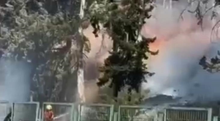 Gözlükule Höyünde Yangın