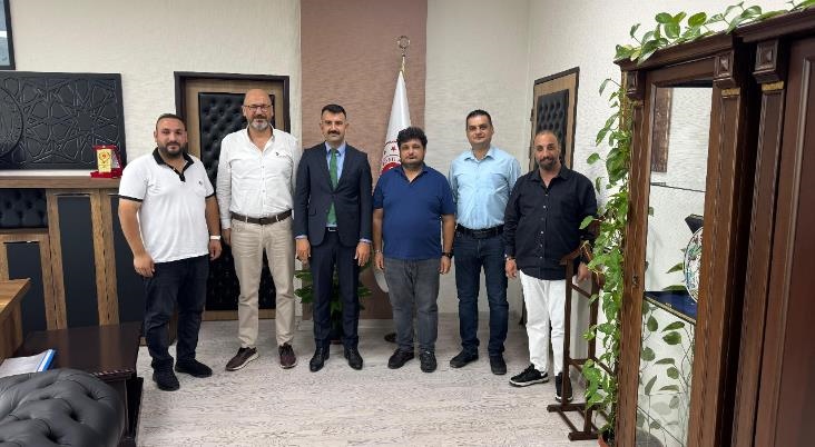 Tarsus Gazeteciler Cemiyeti'nden Adalet Komisyonu Başkanı Akbucak’a Ziyaret