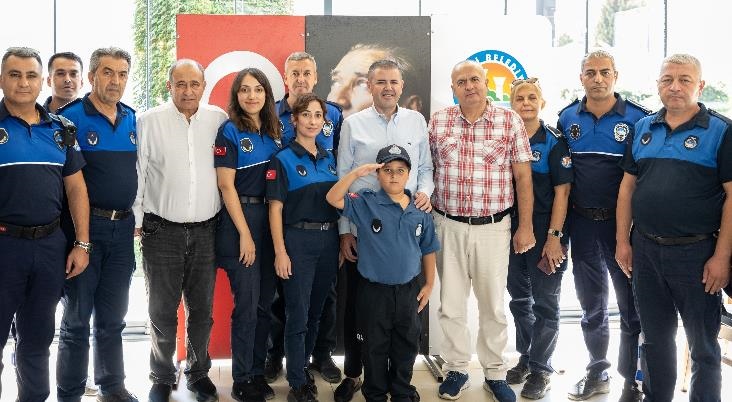 Mersin Mezitli Belediye Başkan Tuncer Zabıta Teşkilatı'nın Kuruluş Yıl Dönümünü Kutladı