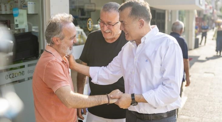 Başkan Abdullah Özyiğit, Güvenevler Mahallesi’nde Vatandaşlarla Buluştu