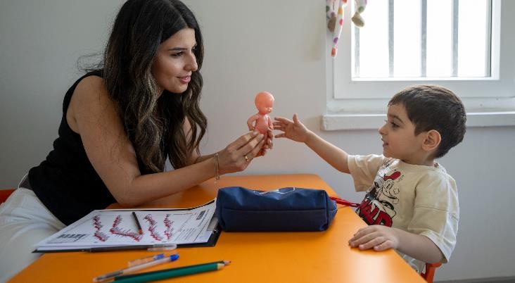 Mersin'de Otizmli Çocukların Gelişimi Yakından Takip Ediliyor