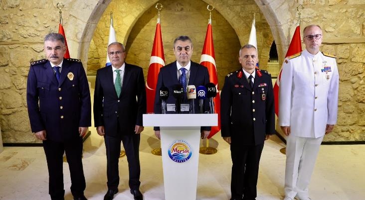 Mersin Valisi Toros, "Devletimizin İradesi, Milletimizin Huzuru İçin Mücadele Veriyoruz"