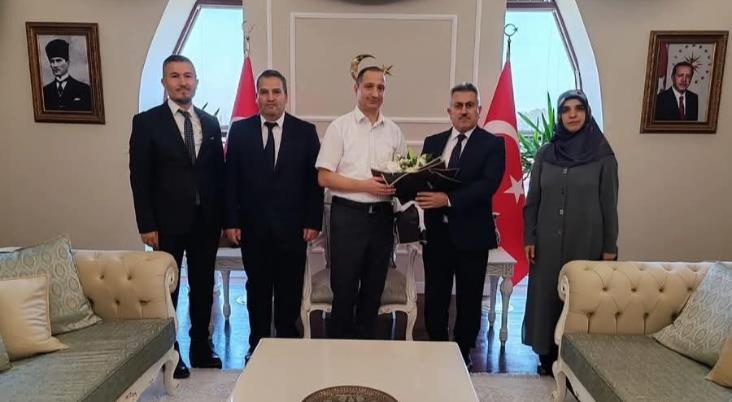 Müftü Akçay’dan Kaymakam Akyüz’e Mevlid-i Nebi Haftası Ziyareti
