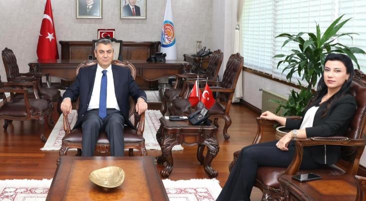 Mersin Valisi Toros, Mut Cumhuriyet Başsavcısı Zuhal Solmaz İle Görüştü