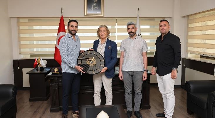 Yapı Denetim Kuruluşları Birliği Mersin Şube Başkanı Güney Sağır'dan MTSO'ya Ziyaret