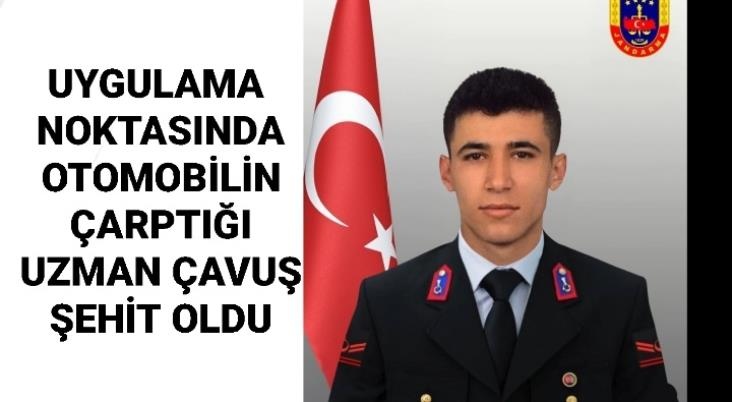 Uygulama Noktasında Otomobilin Çarptığı Uzman Cavuş Yücel Yeşil Şehit Oldu