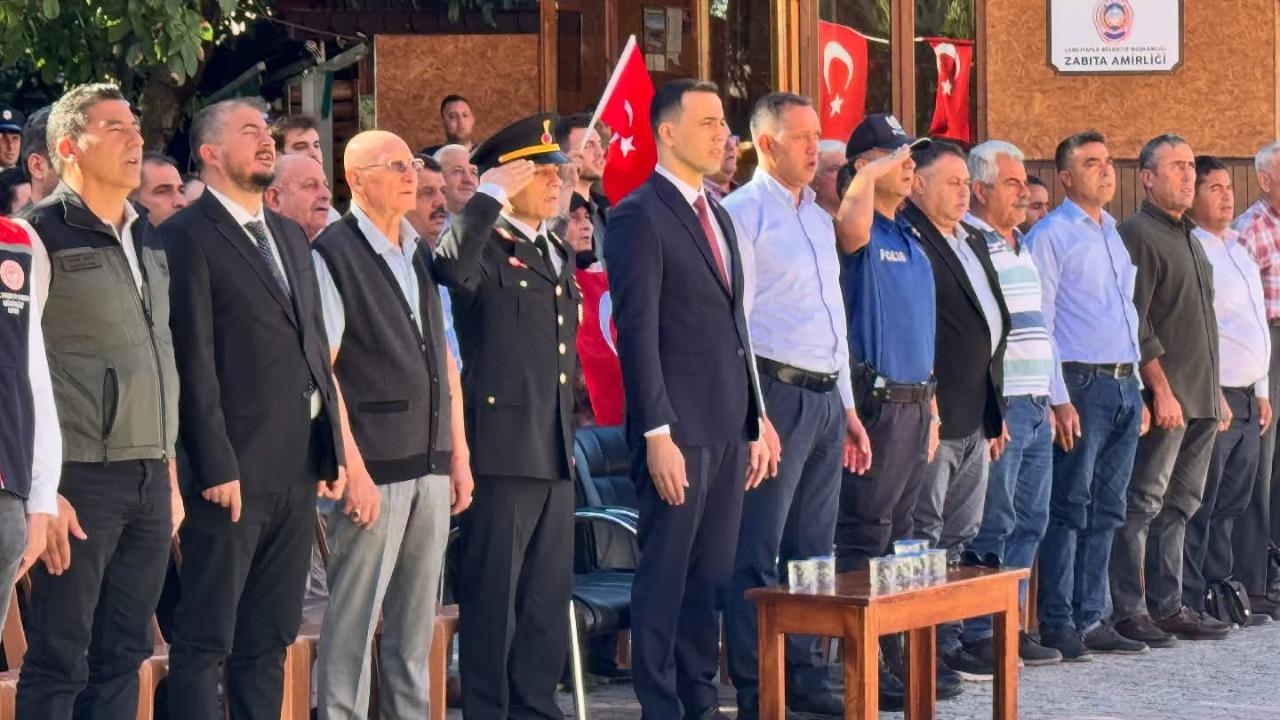 Çamlıyayla'da Gaziler Günü Törenle Kutlandı