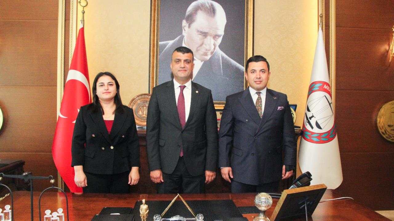 Anamur Yargı Camiasından Baro Başkanı Özdemir’e Ziyaret