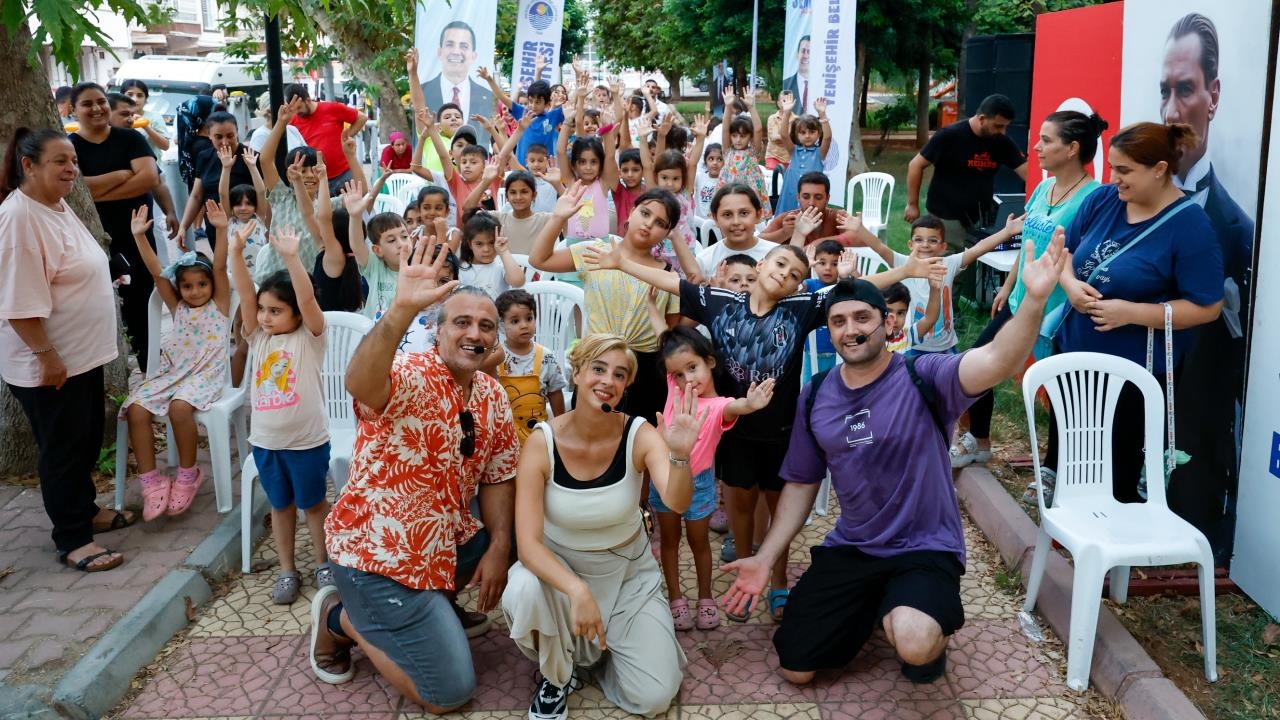 Yenişehir Belediyesi 14 Mahallede Çocuklar İçin Etkinlikler Düzenledi