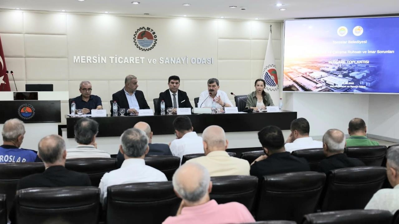 Mersin TSO'da Toroslar’da İşyeri Açma ve Çalışma Ruhsatı Konusunda Yaşanan Sorunlar Görüşüldü