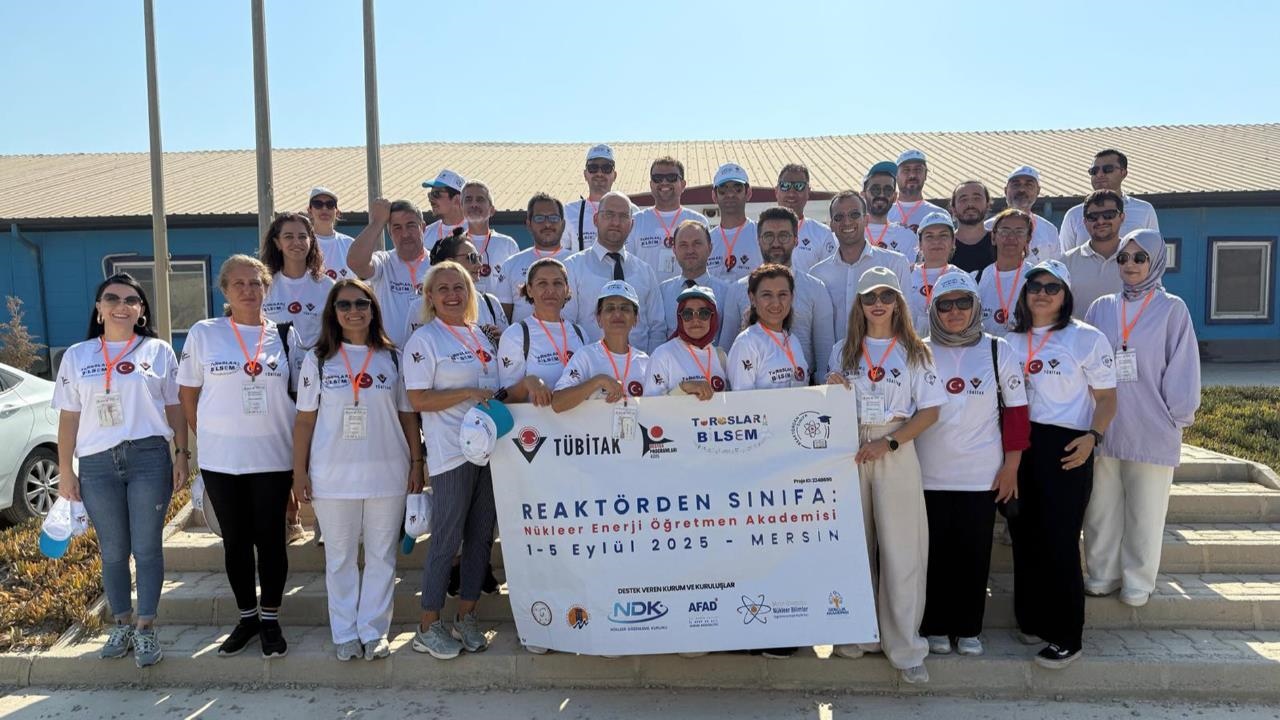 TÜBİTAK 4005 "Reaktörden Sınıfa: Nükleer Enerji Öğretmen Akademisi" Projesi Tamamlandı