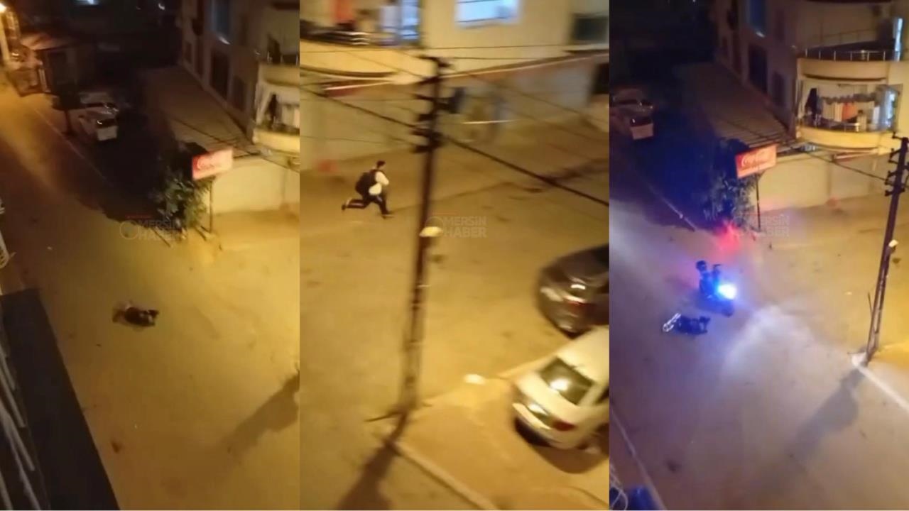 Motosikletini Bırakıp Yaya Olarak Kaçtı