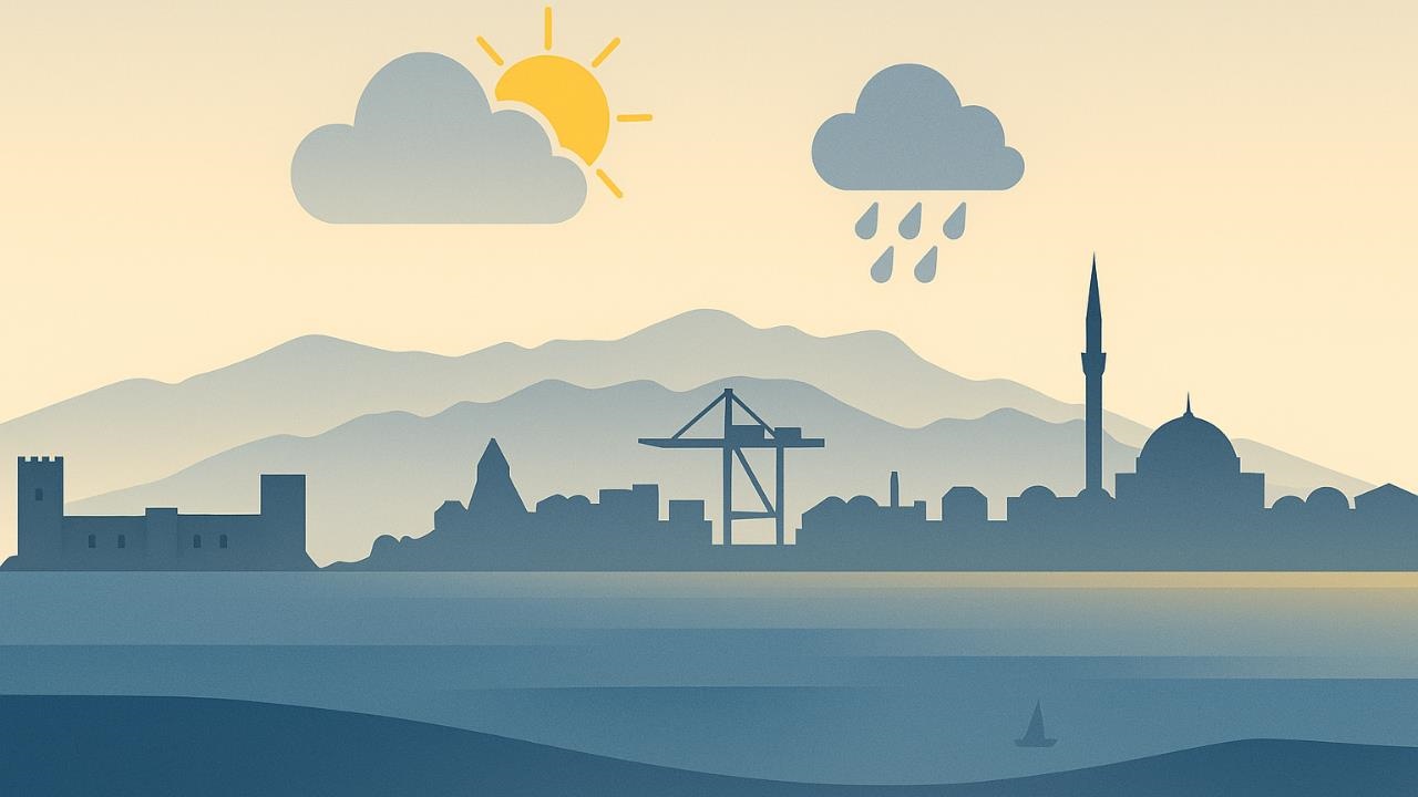 Mersin’de 5 Günlük Hava (26 Cuma Eylül İtibariyle) Mersin Merkez / Akdeniz Hava Durumu