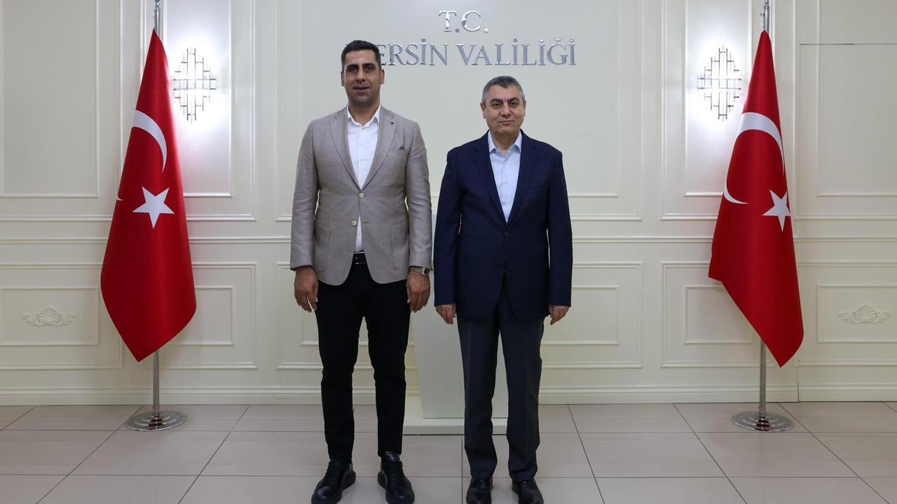Yeni Mersin İdman Yurdu Yönetiminden, Mersin Valisi Atilla Toros’a Ziyaret
