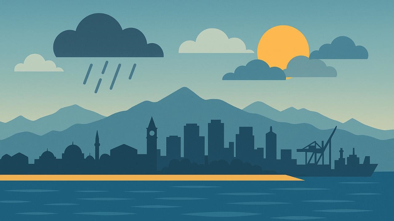 Mersin ve 13 İlçede 5 Günlük Tahmin (28 Pazar Eylül İtibariyle) – Mersin Merkez / İlçeler Hava Durumu