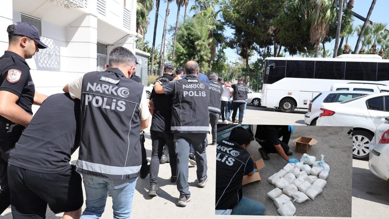 Mersin’de Zehir Tacirlerine Operasyon; 7 Tutuklama