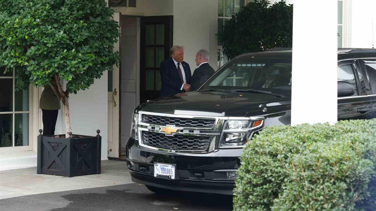 Trump ve Netanyahu Beyaz Saray’da Görüşme Gerçekleştirdi