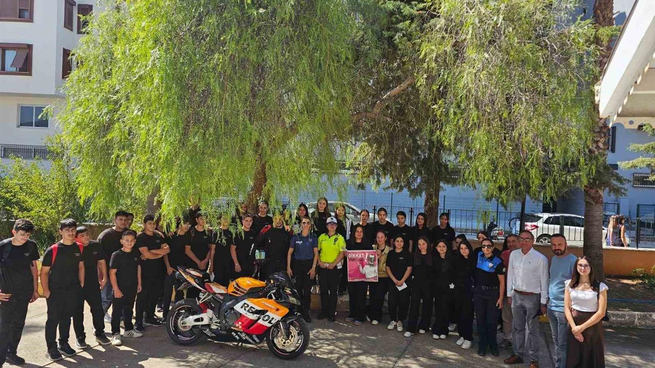 Gazipaşa’da Kask Candır Semineri: Öğrencilere Trafik Güvenliği Eğitimi