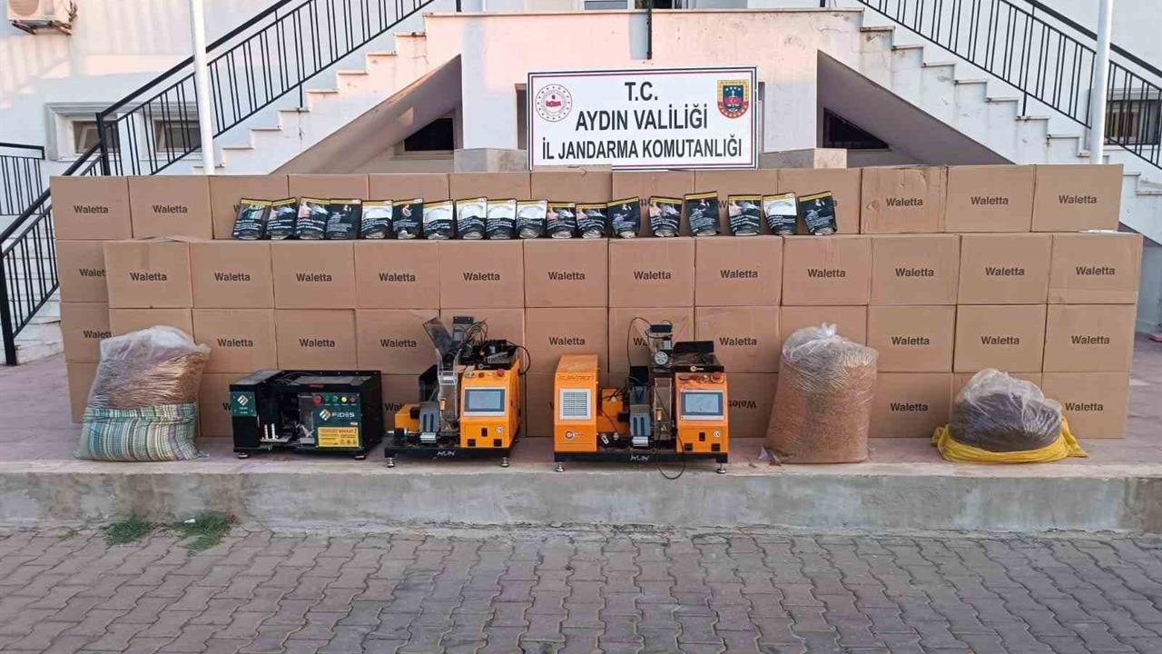 Didim'de Kaçak Tütün Operasyonu: 1 Milyon TL'lik Ele Geçirme