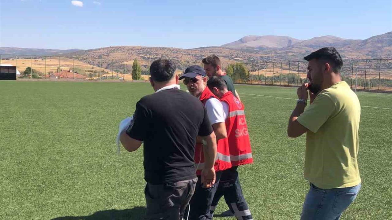 Yozgat'ta Parmağı Kopan Vatandaş İçin Ambulans Helikopter Havalandı