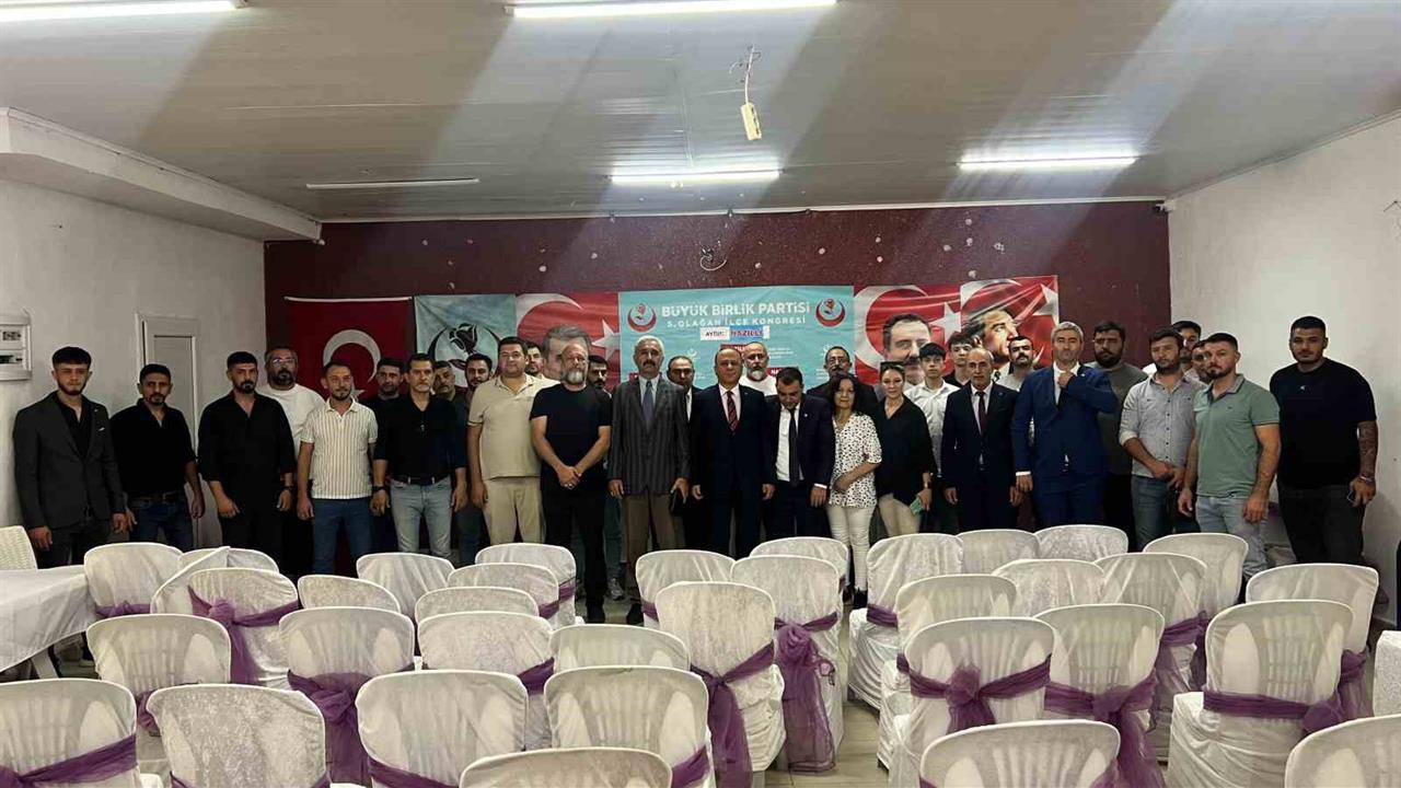 BBP Nazilli'de 5. Olağan Genel Kurul Gerçekleşti