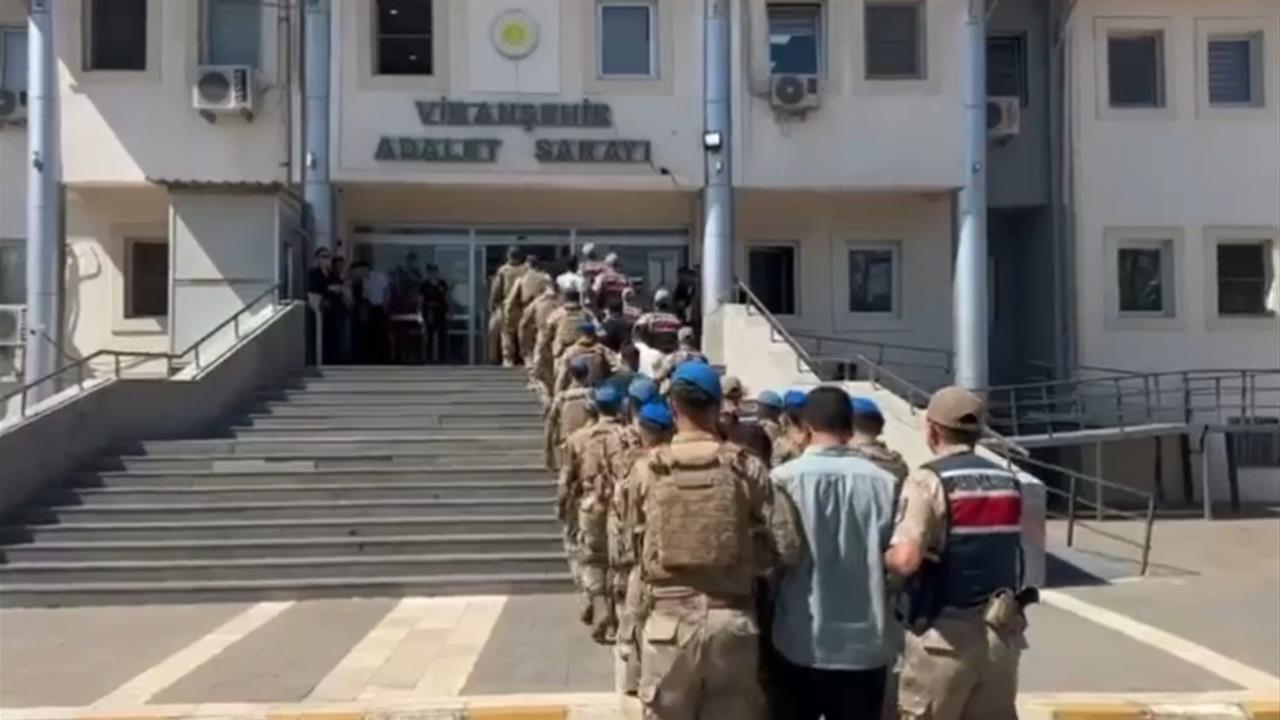 Şanlıurfa'da Organize Suç Örgütüne Baskın: 8 Tutuklama
