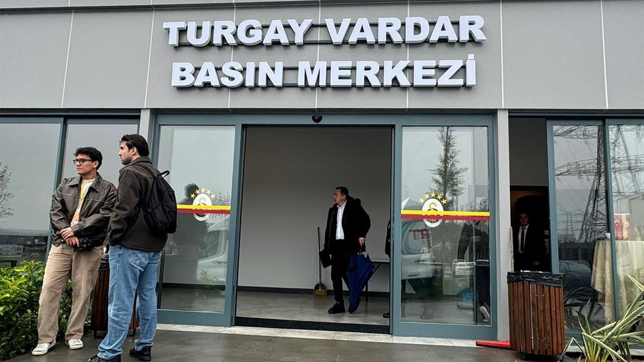 Galatasaray'ın Kemerburgaz'daki Tesislerinde Basın Merkezi Açıldı