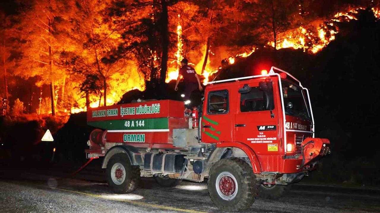 Köyceğiz'de Orman Yangını: 2 Bin 309 Hektar Alan Zarar Gördü