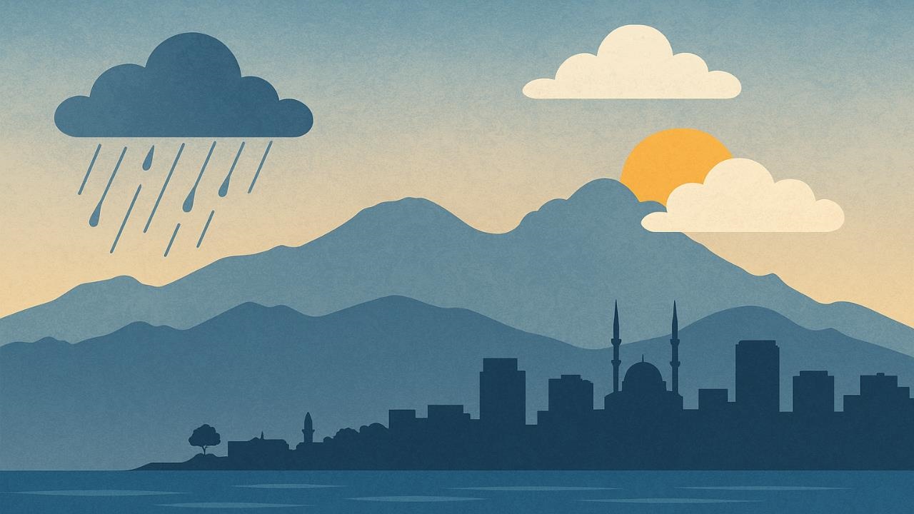 30 Salı Eylül İtibariyle Mersin Merkez / 13 İlçe Hava Durumu: 5 Günlük Tahmin