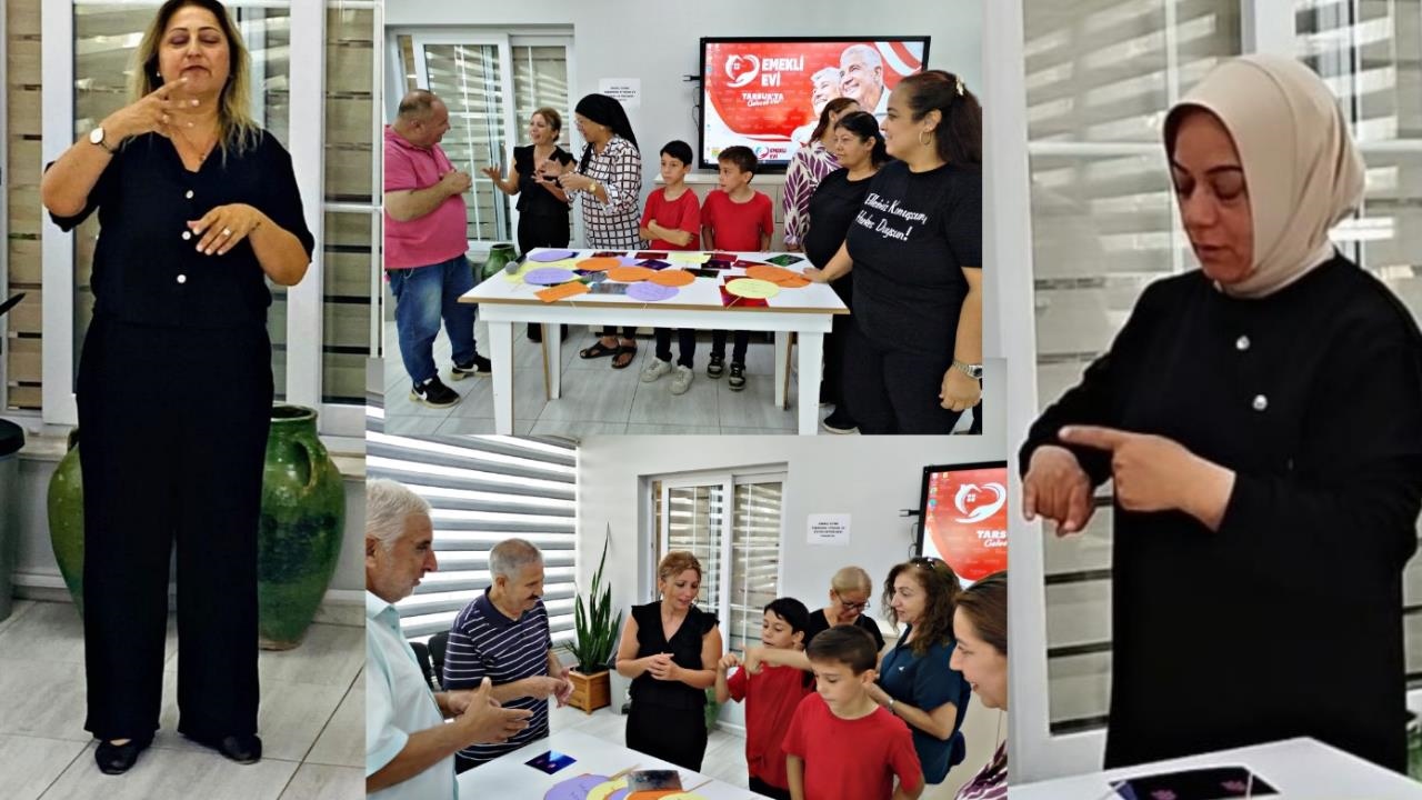 Tarsus'ta Uluslararası İşitme Engelliler Haftası'nda Farkındalık Etkinliği Yapıldı