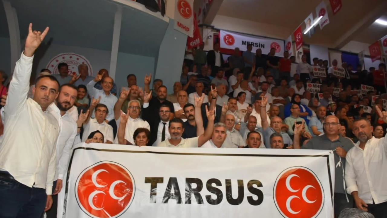 MHP Tarsus İlçe Teşkilatı "terörsüz Türkiye İçin Millî Birlik ve Dayanışma Buluşmaları" Programına Katıldı
