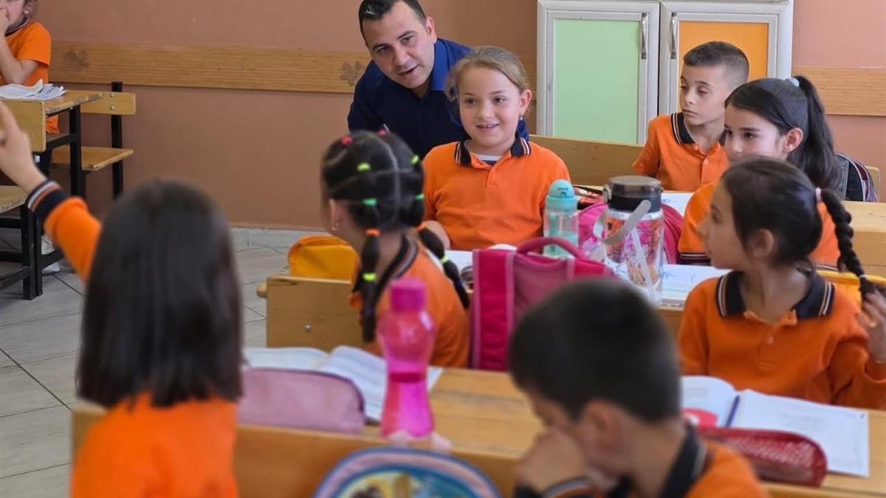 Kaymakam Algın, Yeşilova Köyü İlkokulu'nu Ziyaret Etti