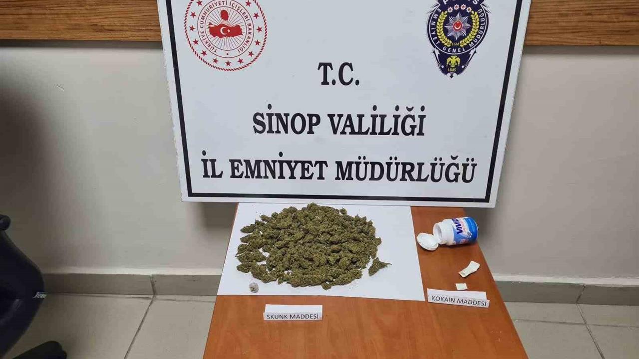 Sinop'ta Uyuşturucu Operasyonu: 2 Gözaltı