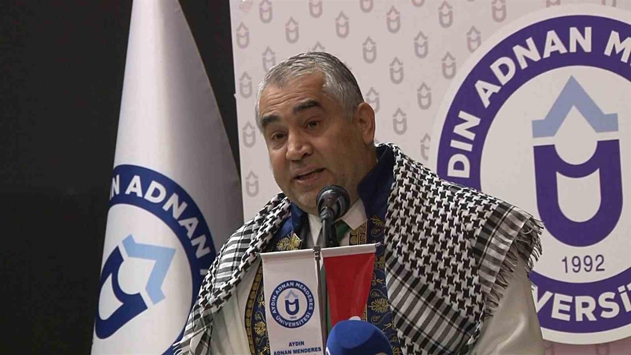 Aydın'da Yeni Akademik Yılın İlk Dersi "Filistin" Oldu