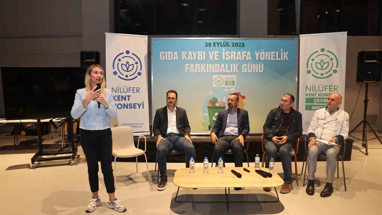 Nilüfer'de Gıda İsrafı ile Mücadele Etkinliği Düzenlendi