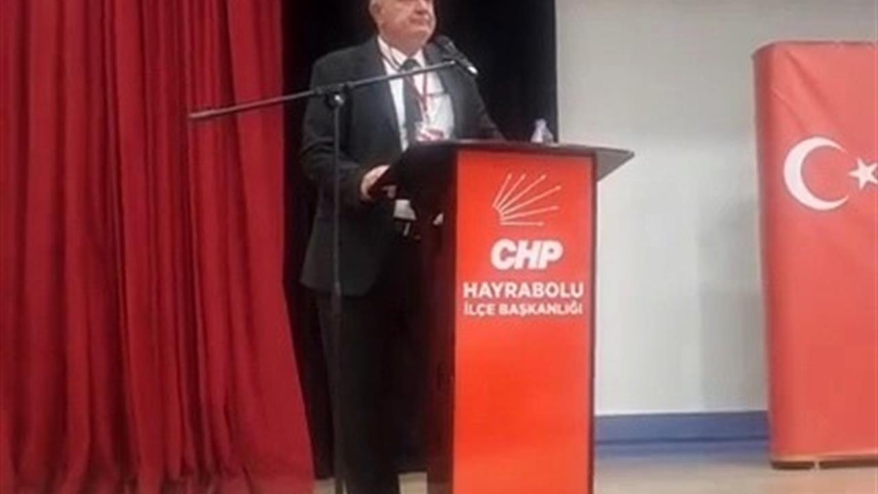 Tekirdağ'da Belediye Başkanı Başoğlu CHP'den İstifa Etti