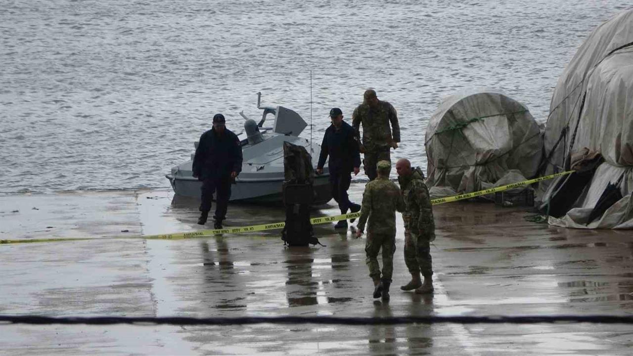 Trabzon'da İnsansız Deniz Aracı İncelemesi Başladı