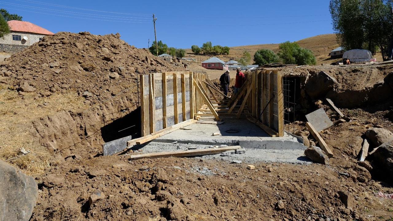 Patnos'ta Menfez Çalışmaları Devam Ediyor