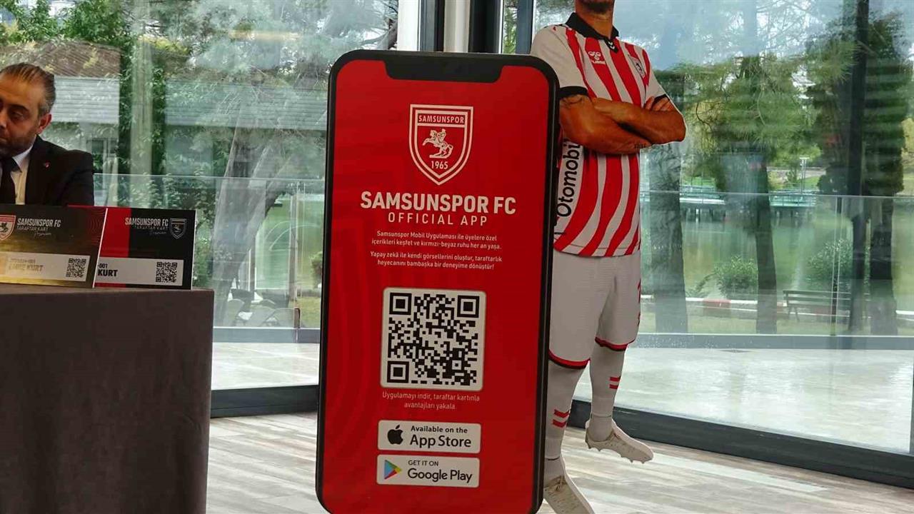 Samsunspor'dan Mobil Uygulama ve Taraftar Kartı Duyurusu