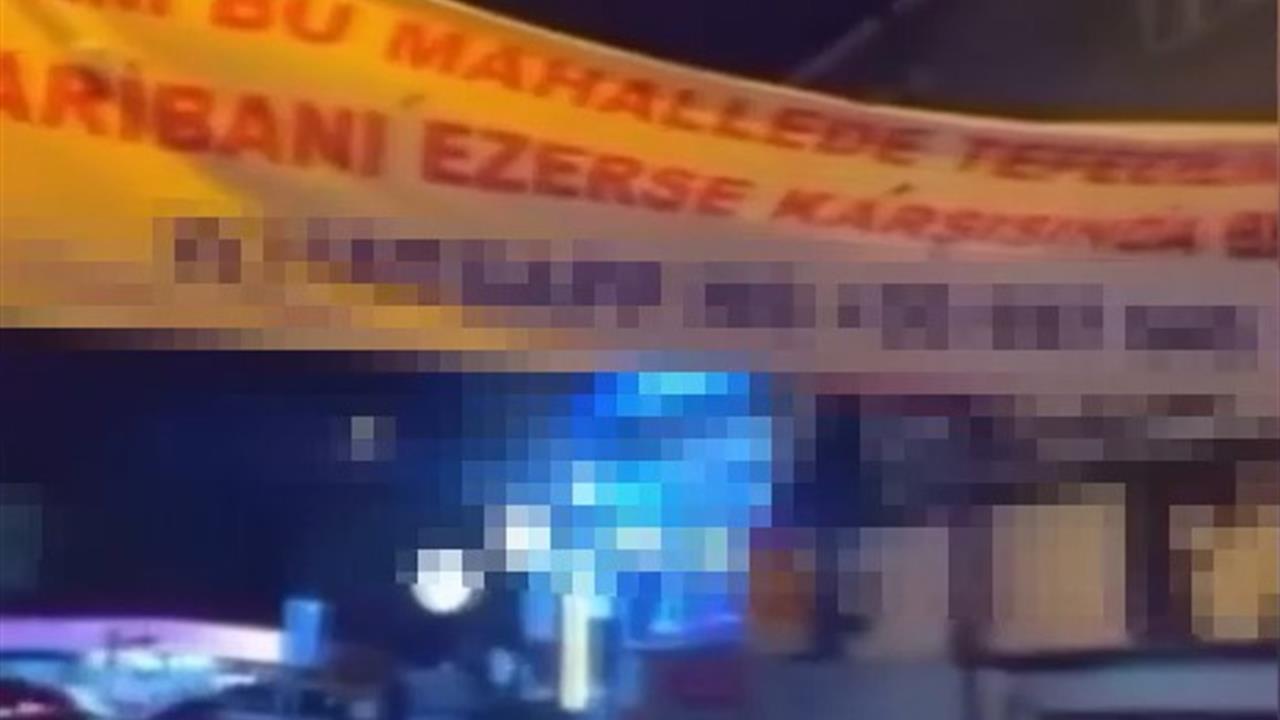 Ümraniye'de İlegal Pankart Asan 6 Kişi Yakalandı