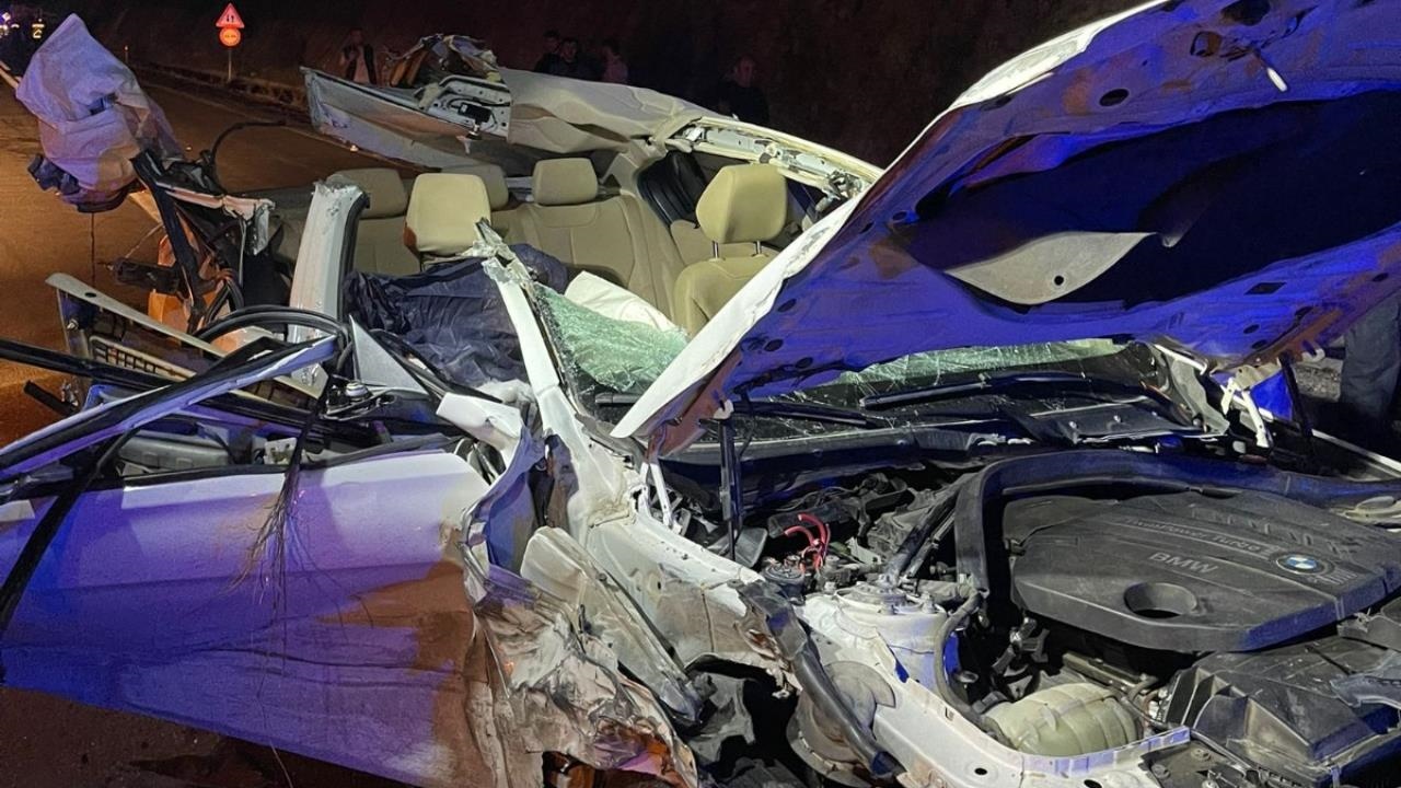 Mersin Çamlıyayla’da Kaza: 1 Ölü, 1 Yaralı