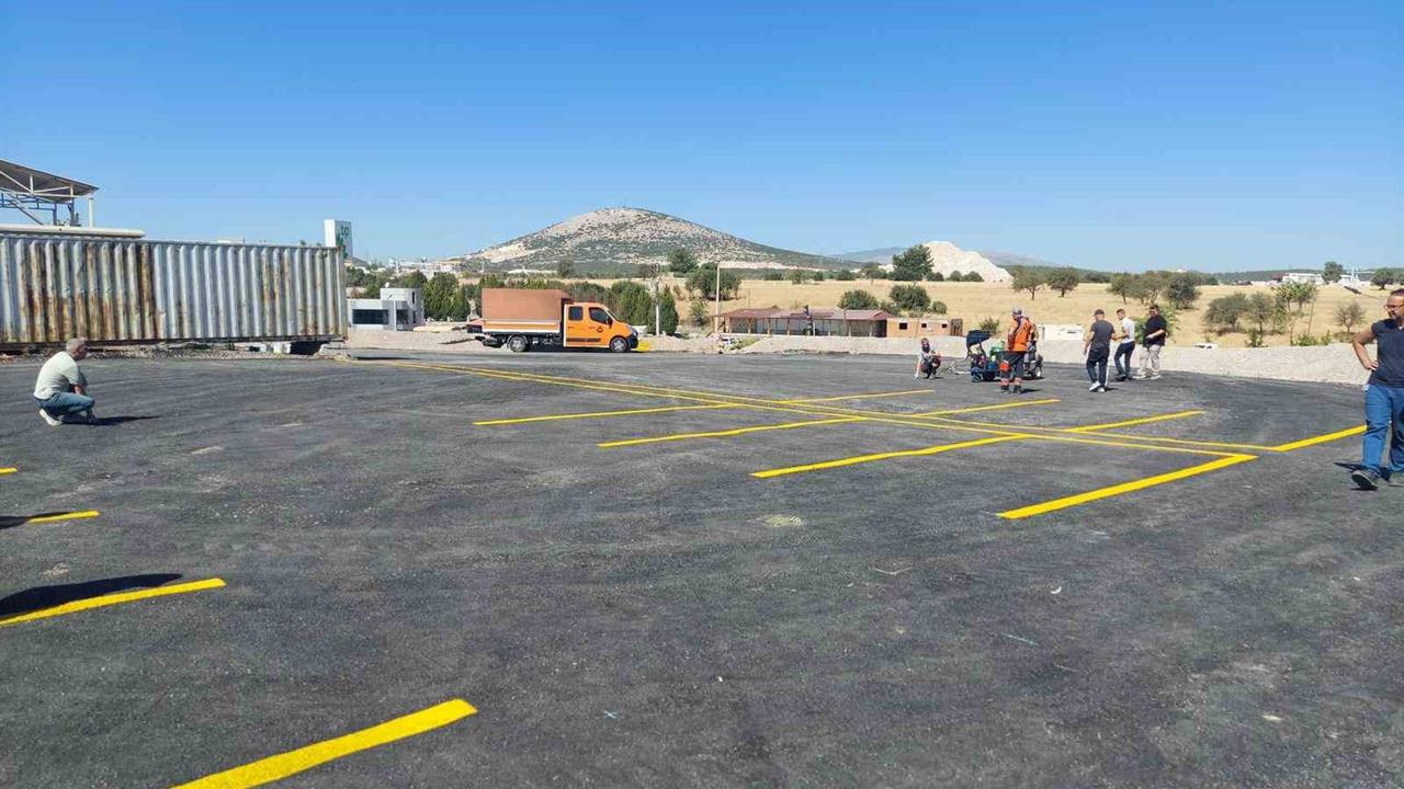 Yatağan'da Hastaneye Yeni Otopark Hizmete Girdi