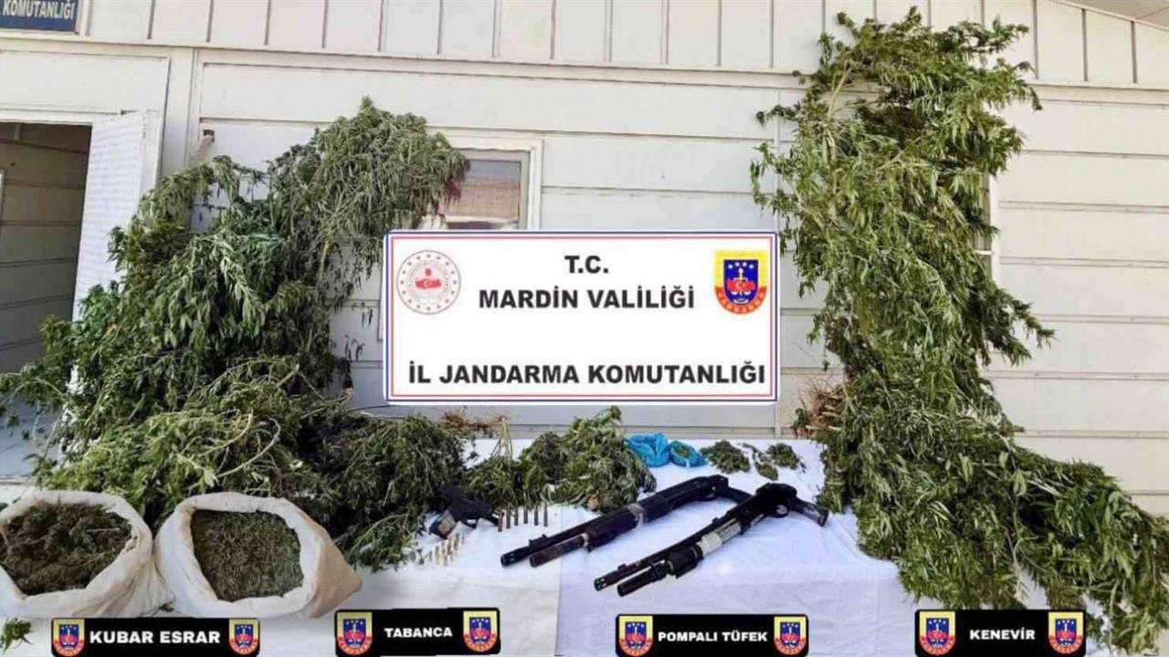 Mardin'de Uyuşturucu Operasyonları: 38 Gözaltı