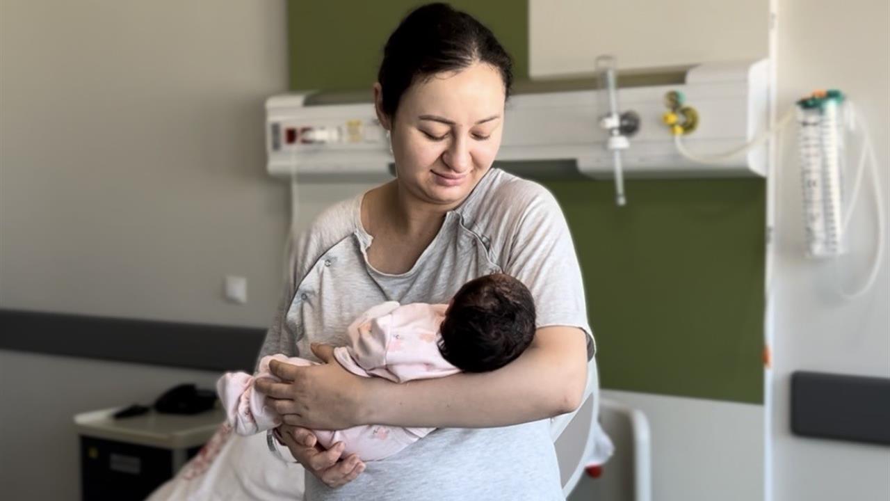 Manisa'da Normal Doğuma Destek Veriliyor