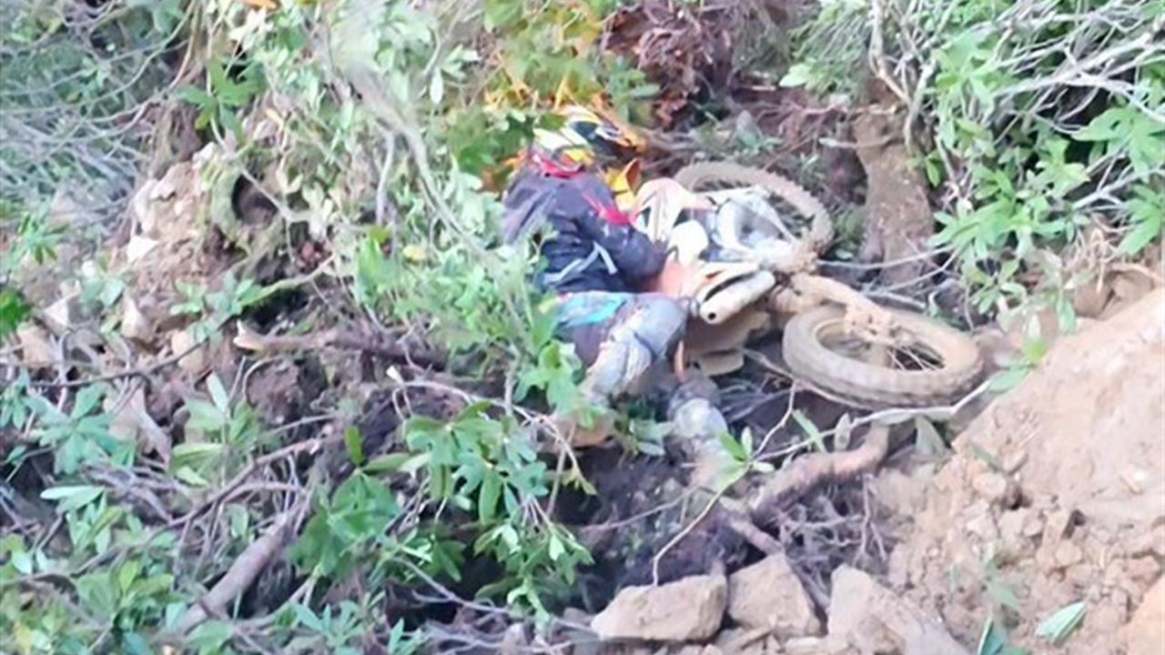 Rize'de Heyelan: Adrenalin Tutkunlarına Keyif Verdi